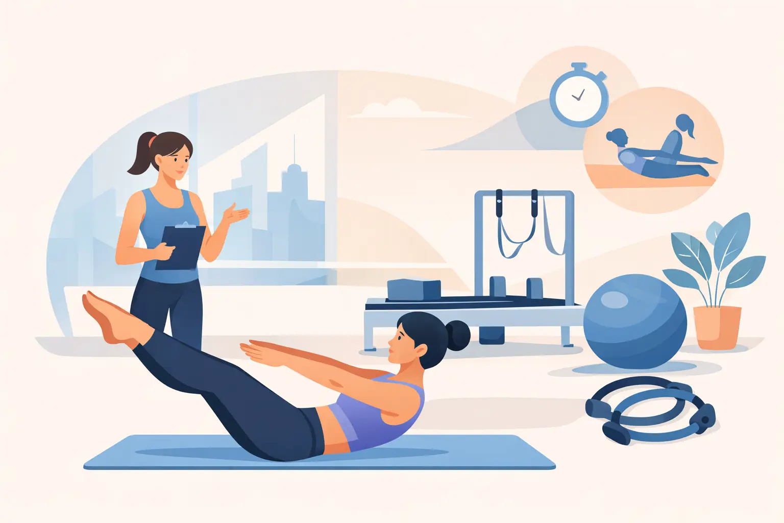 Guía para aprovechar tu clase de prueba Pilates