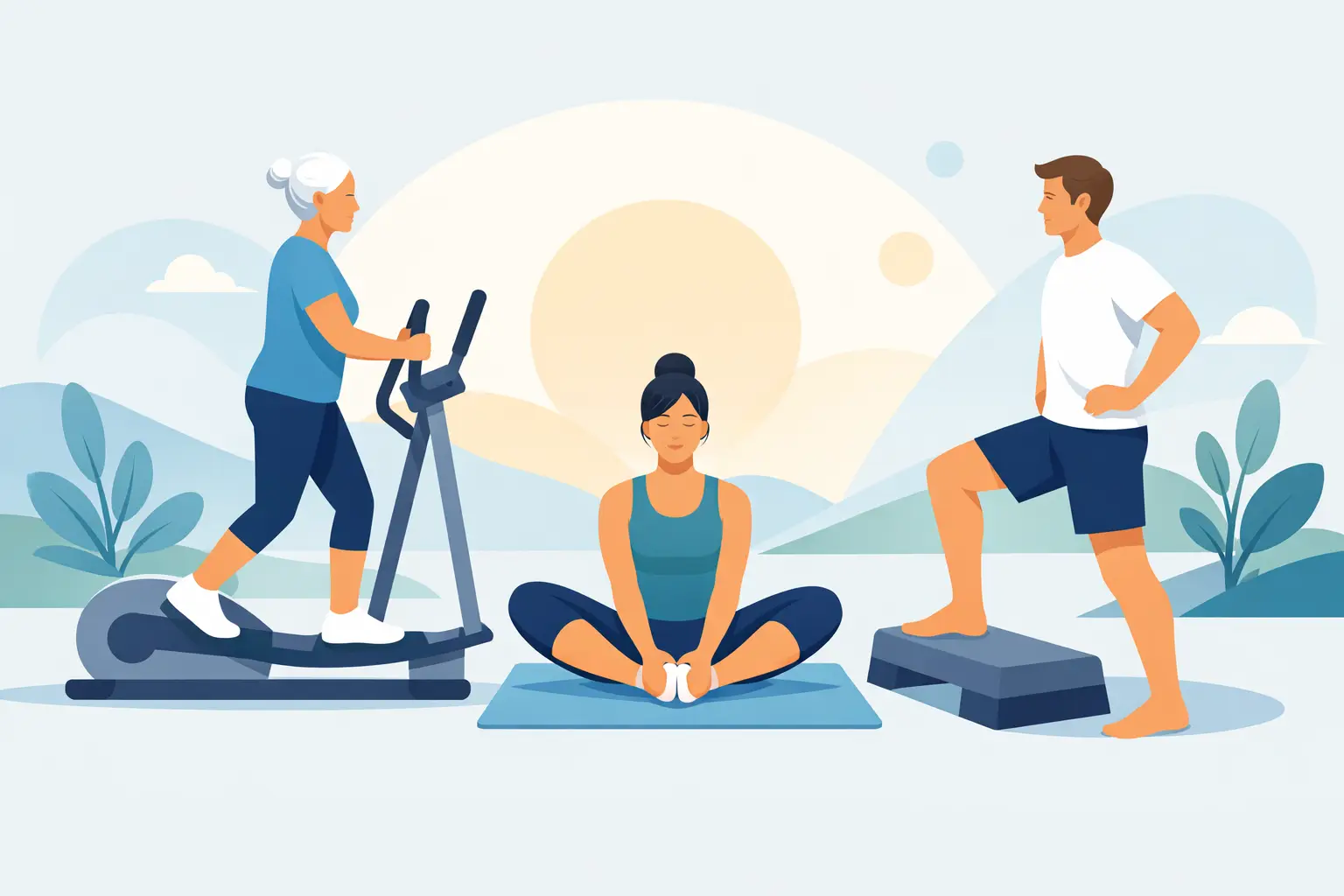 Beneficios del ejercicio de bajo impacto