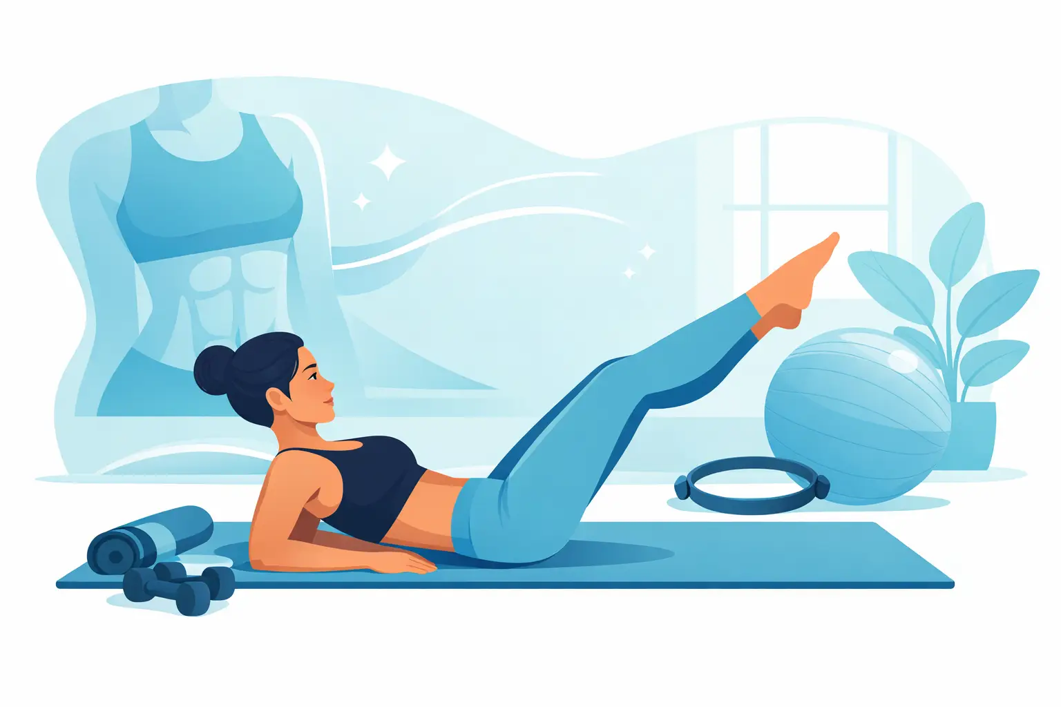 ¿Pilates ayuda a definir abdomen? Sí, así funciona