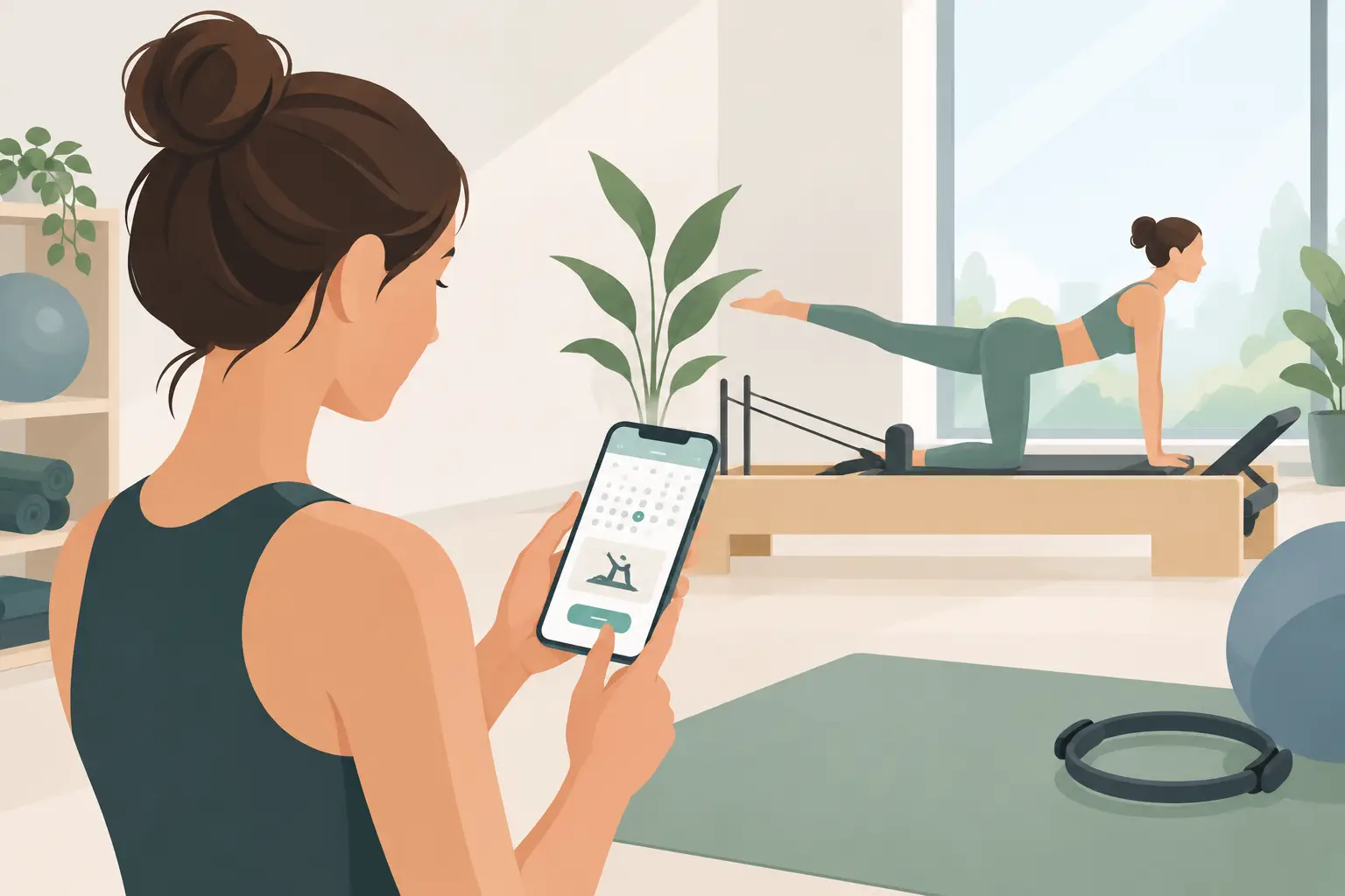 Cómo reservar una clase pilates sin complicarte