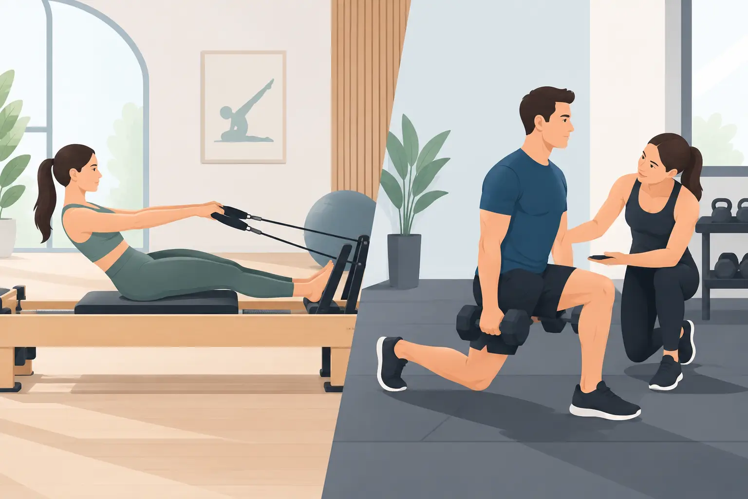 ¿Reformer o entrenamiento personal para ti?
