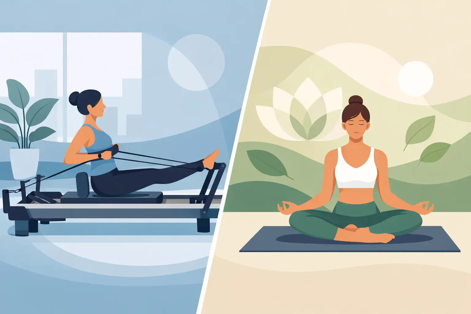 Pilates Reformer o yoga: ¿cuál te conviene?