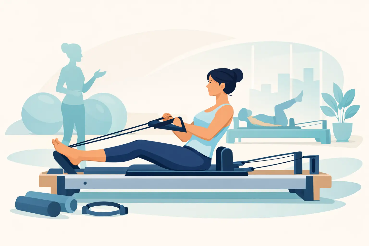 Guía de Pilates Reformer para Principiantes
