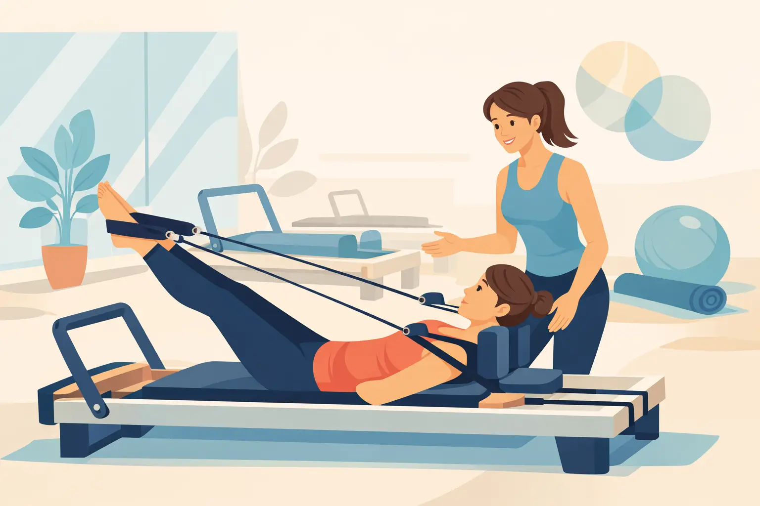 Qué esperar en Pilates Reformer tu primera vez
