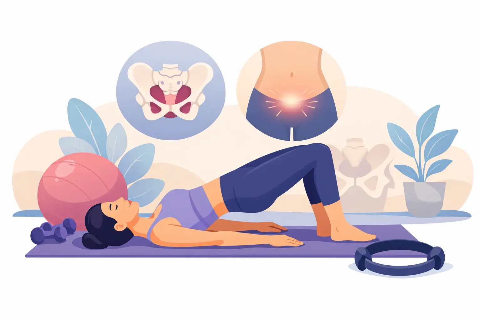Pilates para fortalecer el suelo pélvico