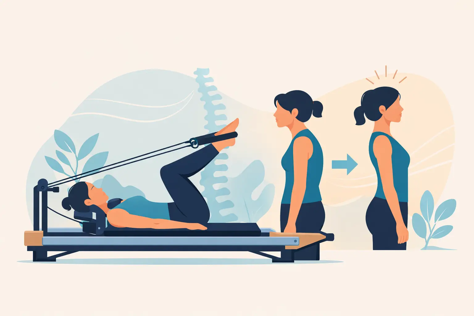 Pilates Reformer para postura: ¿sí funciona?