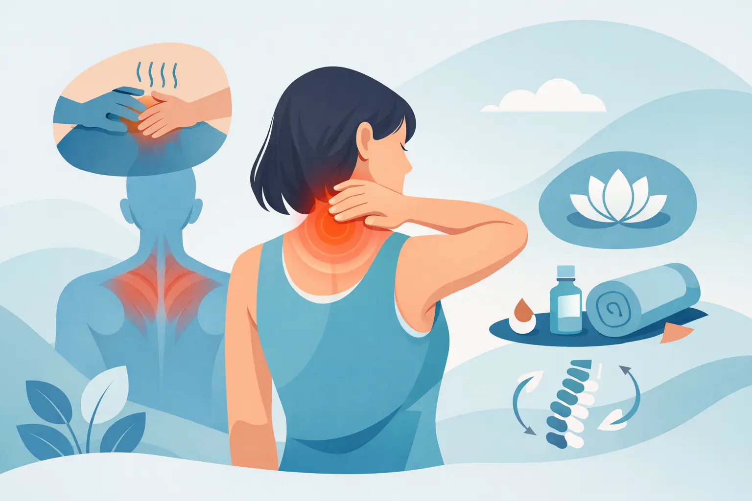 Cómo aliviar tensión muscular de forma efectiva