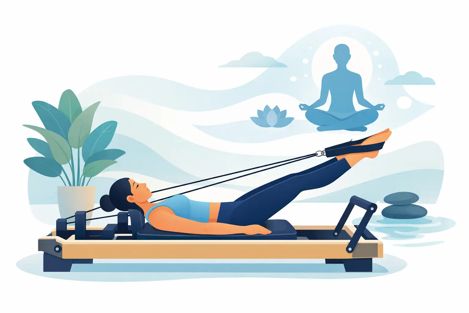 Cómo reducir estrés con Pilates Reformer