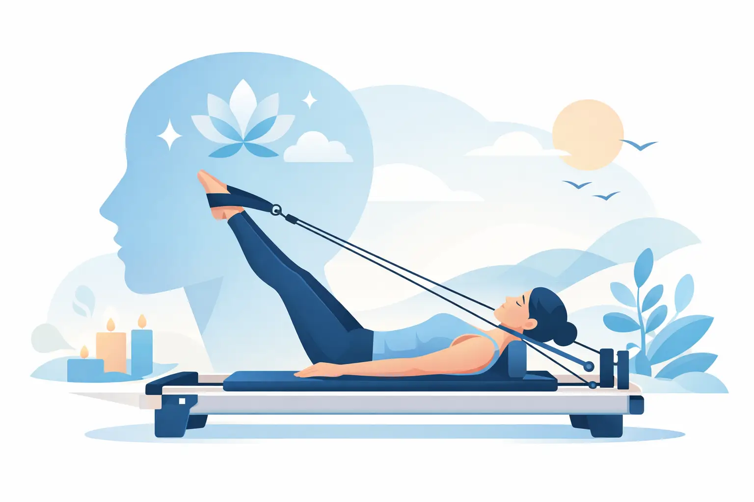 Pilates reformer y bienestar mental real