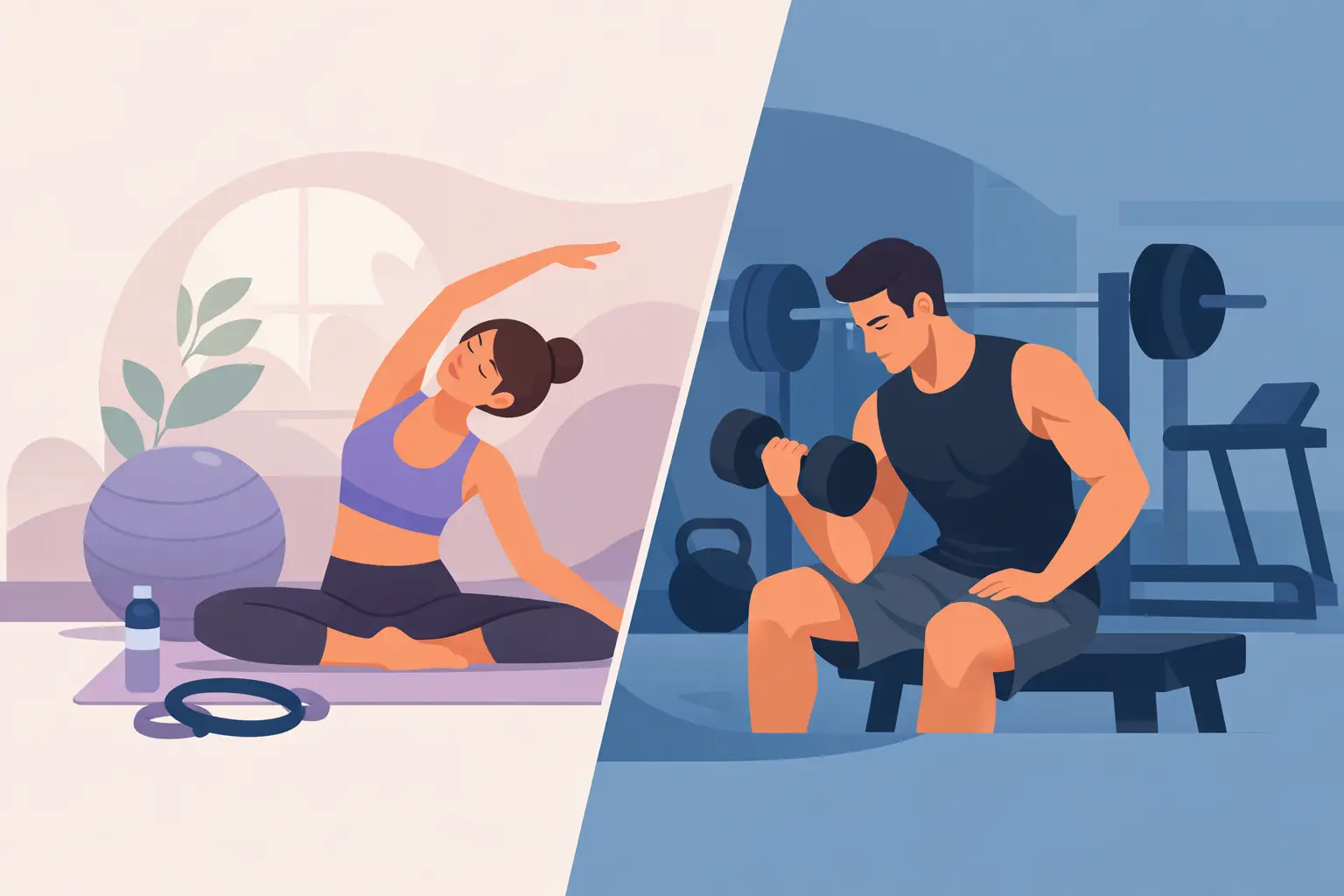 ¿Pilates o gimnasio? Elige según tu objetivo